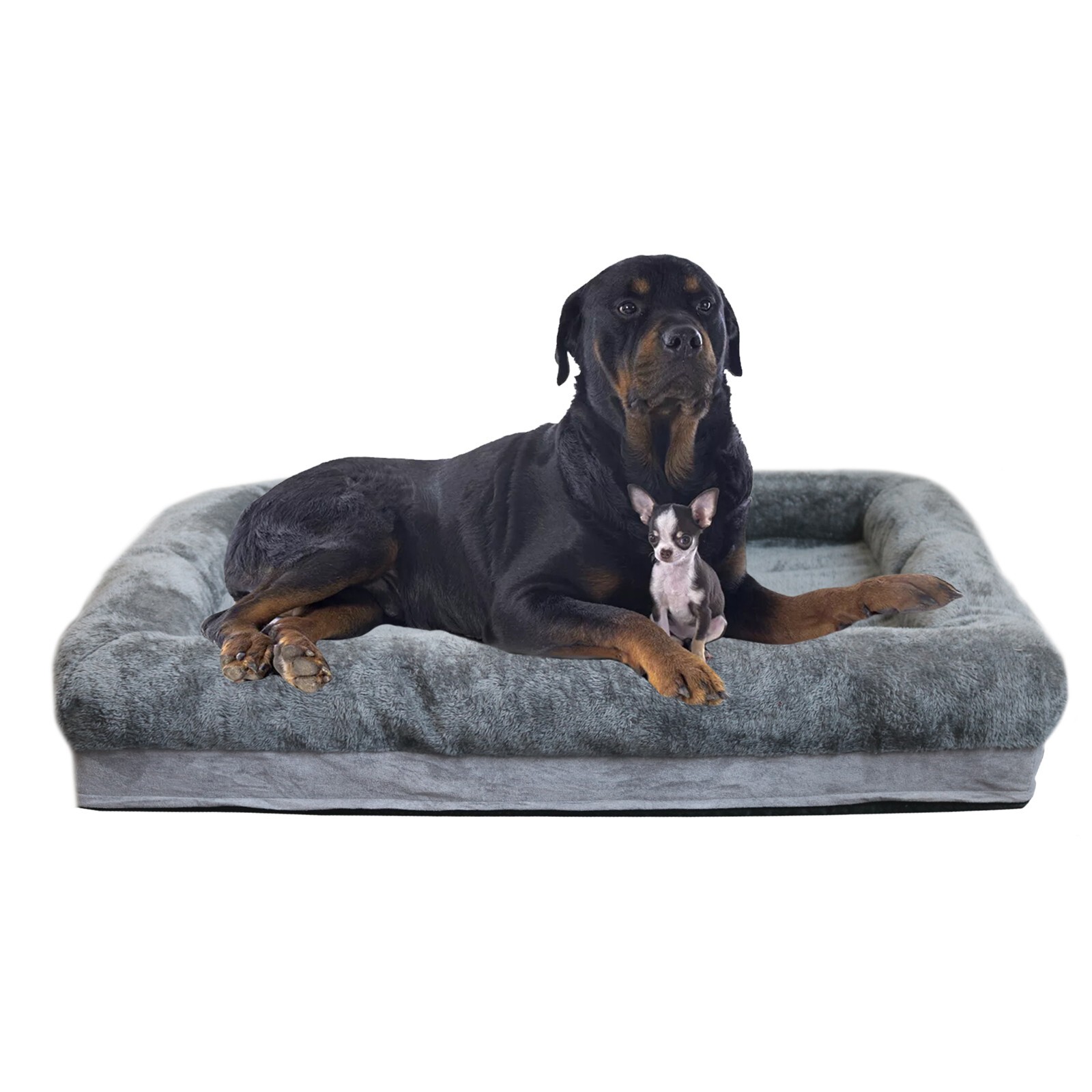 M/L/XL Dog Bed Orthopedic Foam Nesting Bed Removable Cover Warm Pet Crate Beds