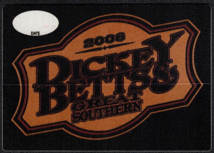 Dickey Betts Backstage Pass - 2006 Cloth Pass