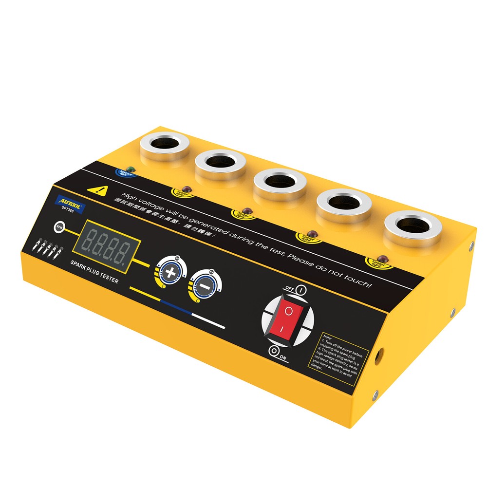 Car Spark Plug Tester 5 Holes Adjustable Ignition Spark Plug Analyzer Detector