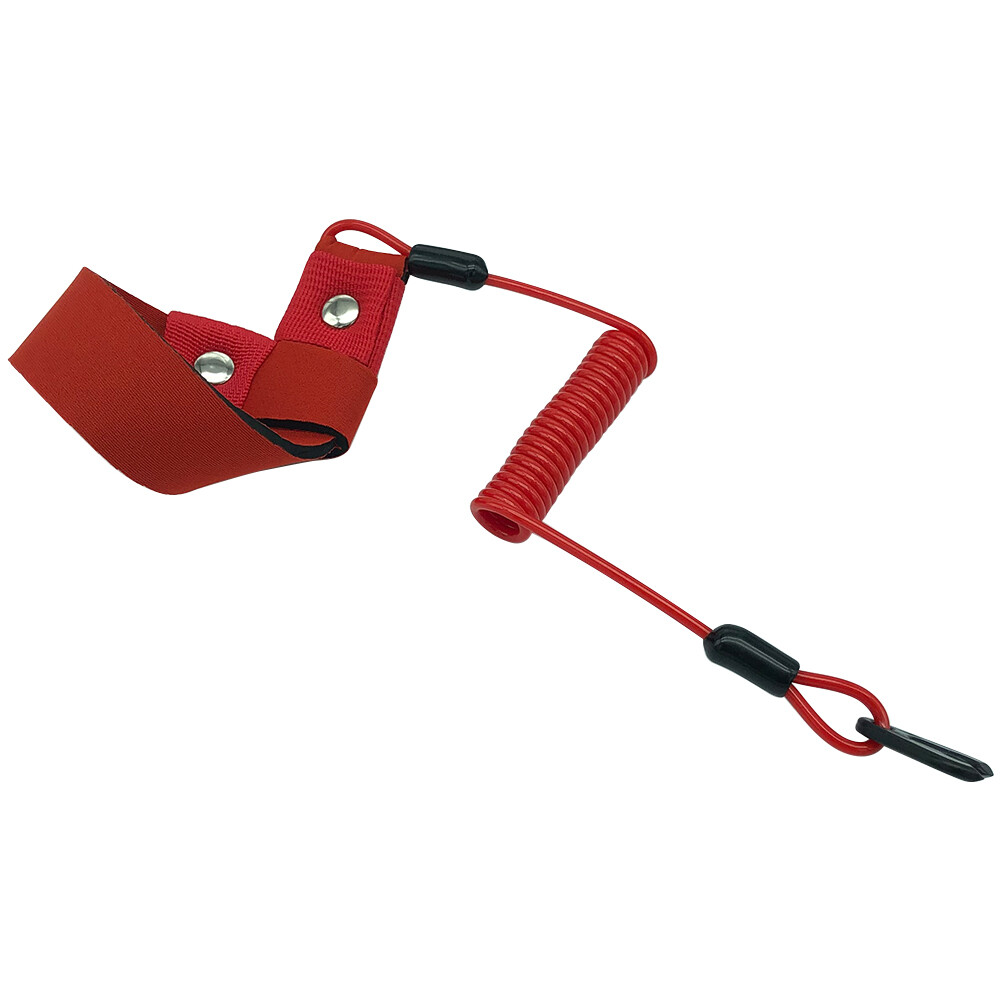 2PCS Stop Kill Safety Key Lanyard for Yamaha All Jet Ski WaveRunner WaveVenture