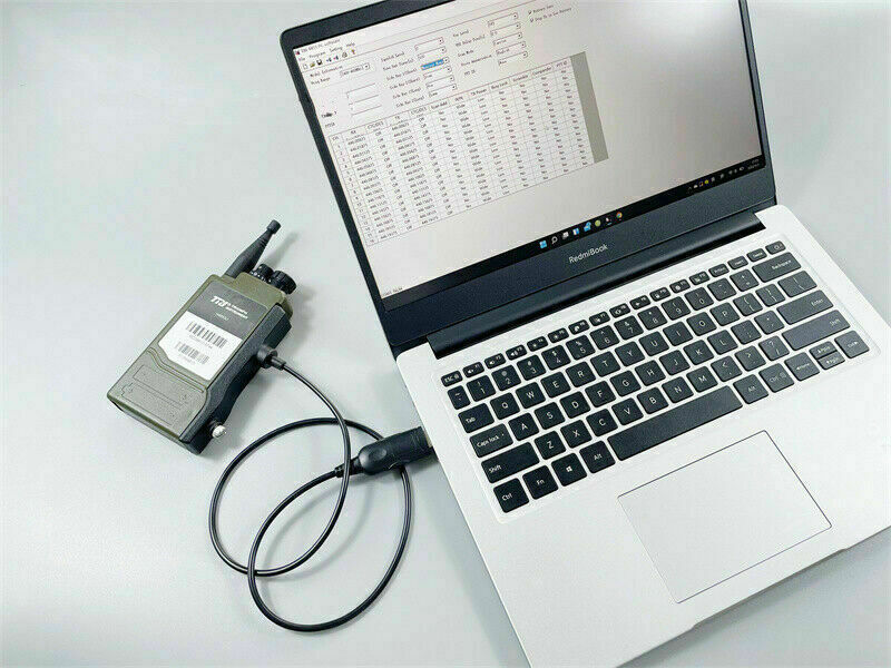 TRI PRR H4855 PRC 343 Radio USB Programming Cable Software Write Frequency Line