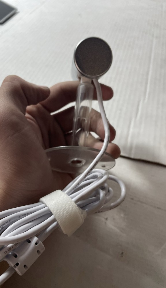 Credential Cam USB Webcam HD Conference Camera Stand White