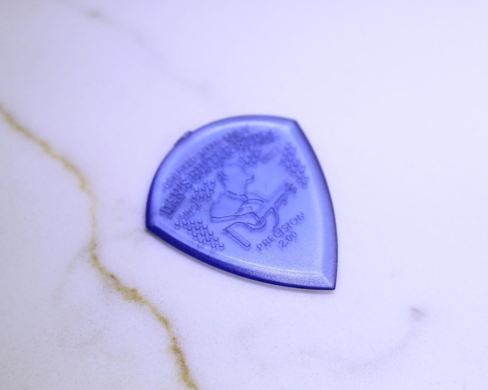 - Premium 2.00Mm Precision Pick - 5-Pack - Extra Heavy Premium Sharp Plectrums f