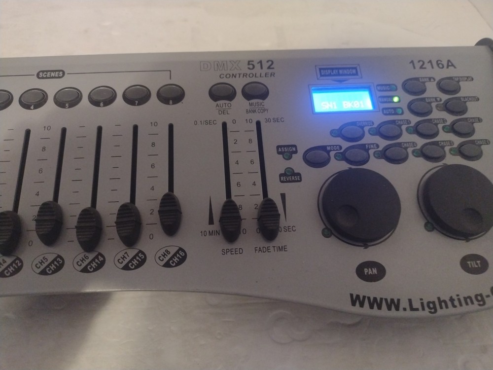 dmx 512 stage light controller 16 Channel Lighting geek 1216a
