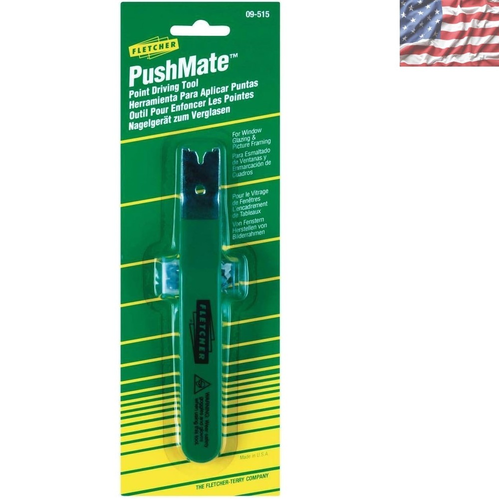 Fletcher-Terry Push Mate Tool - Essential Glazing Point Driver for Professionals