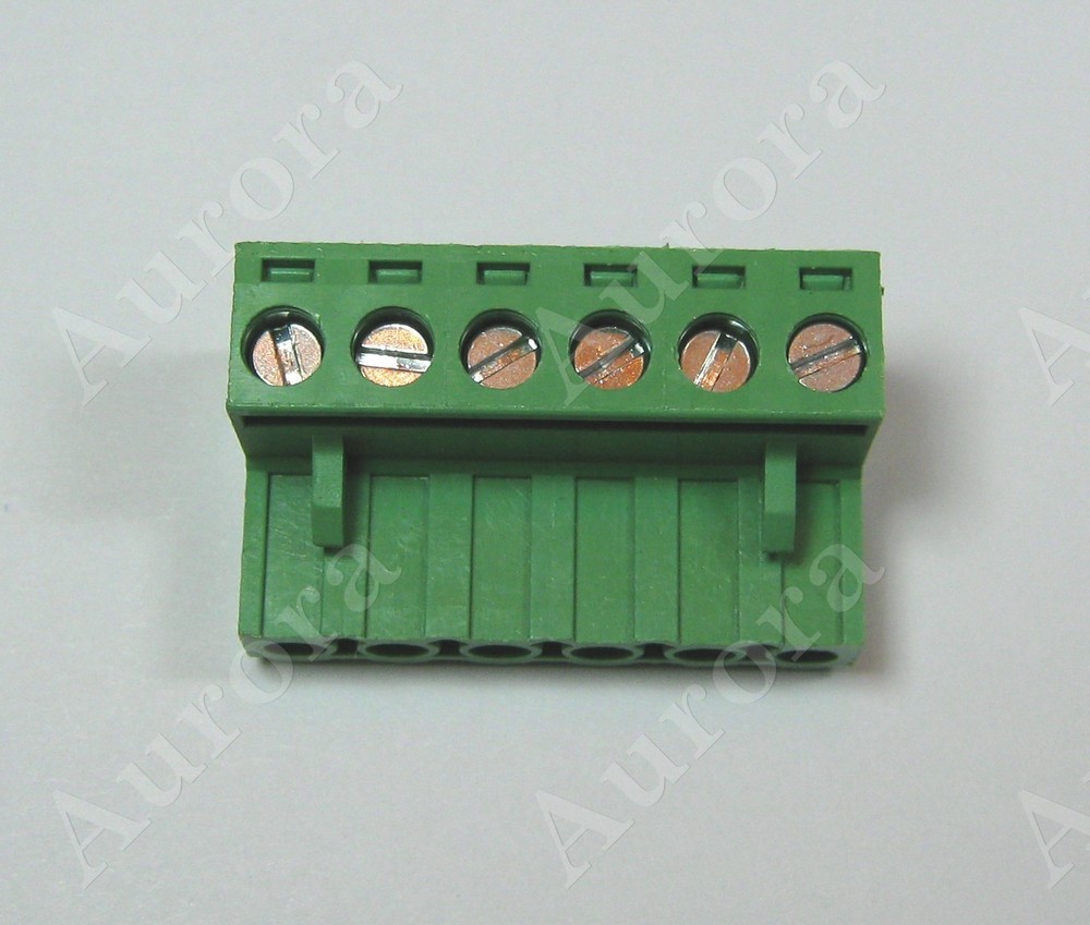 6 Pin / Pole - 5.08mm - Pluggable Connector - Terminal Block - Phoenix Plug