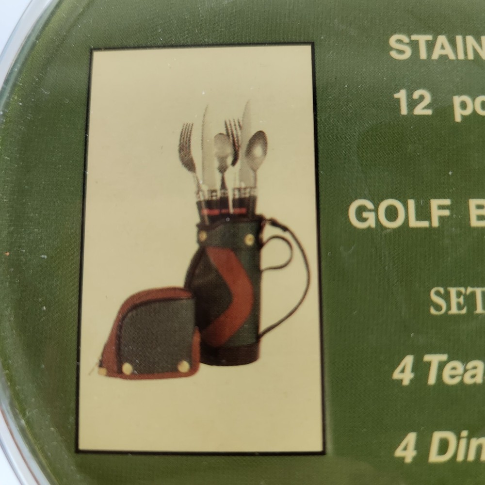Sport Chef Golf Bag 12 Piece Flatware Set Blue