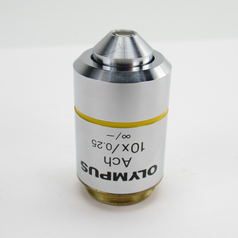 OLYMPUS ACH 10X/0.25 INFINITY CORRECTED MICROSCOPE OBJECTIVE FOR BX SERIES
