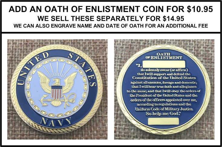 MC-BEST: NAVY Sailor's Creed Framed Matted PERSONALIZED