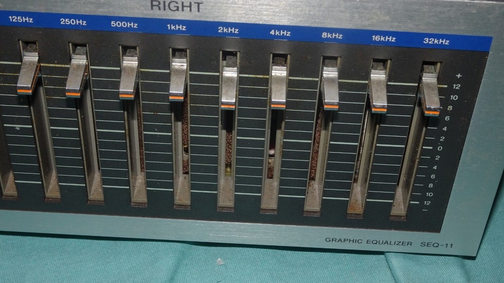 == Sony SEQ-11 Vintage Graphic Equalizer = SEQ11 = SEQ 11