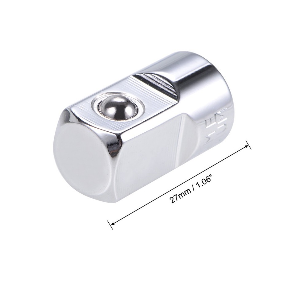 1/4 Inch Drive (F) x 1/2 Inch (M) Socket Adapter