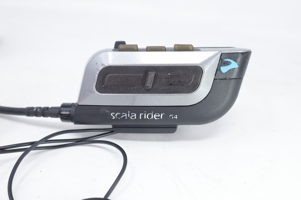 Scala Rider G4 Motorcycle Bluetooth Intercom - Tested and Working
