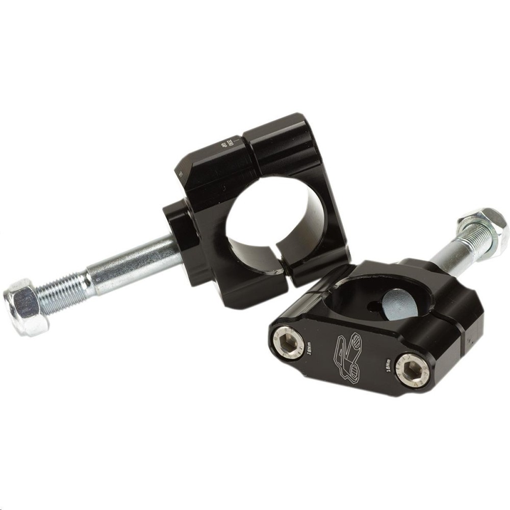 Renthal CL051 36Tech Bar Mount Clamps - 5mm offset