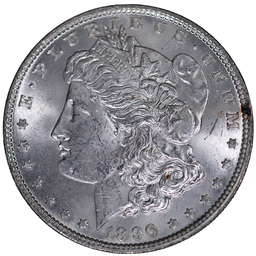 1896 Morgan Silver Dollar ~ BU