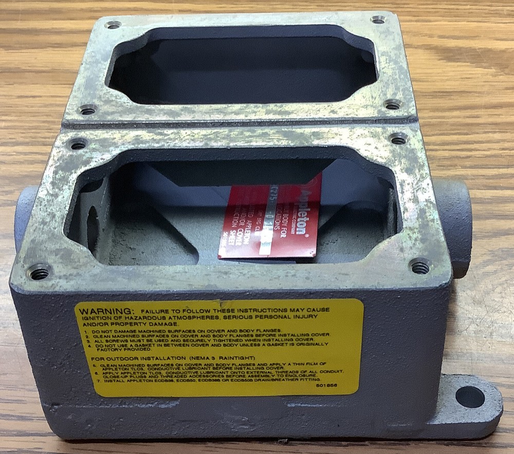 Appleton EFDC275-NL-0 10/01 Control Assembly Body
