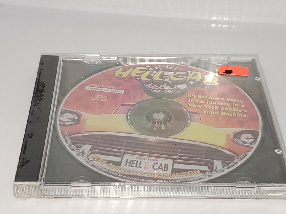 Checker Special Hell Cab Game on CD-ROM 1993.NEW SEALED
