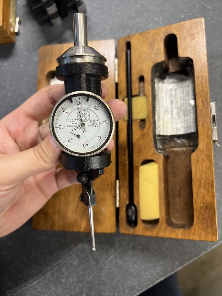 Blake MFG CO. Co-ax Dial Indicator 0005" Axis