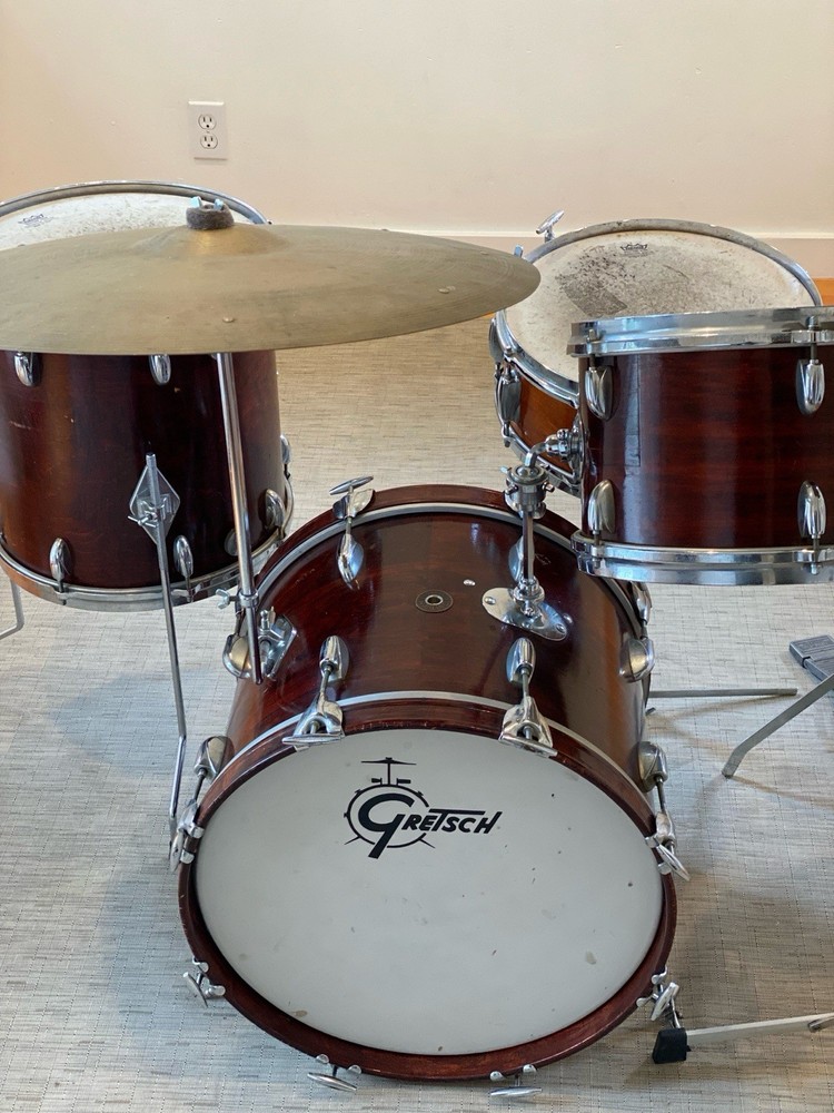 60's Gretsch “bop kit” Round Badge
