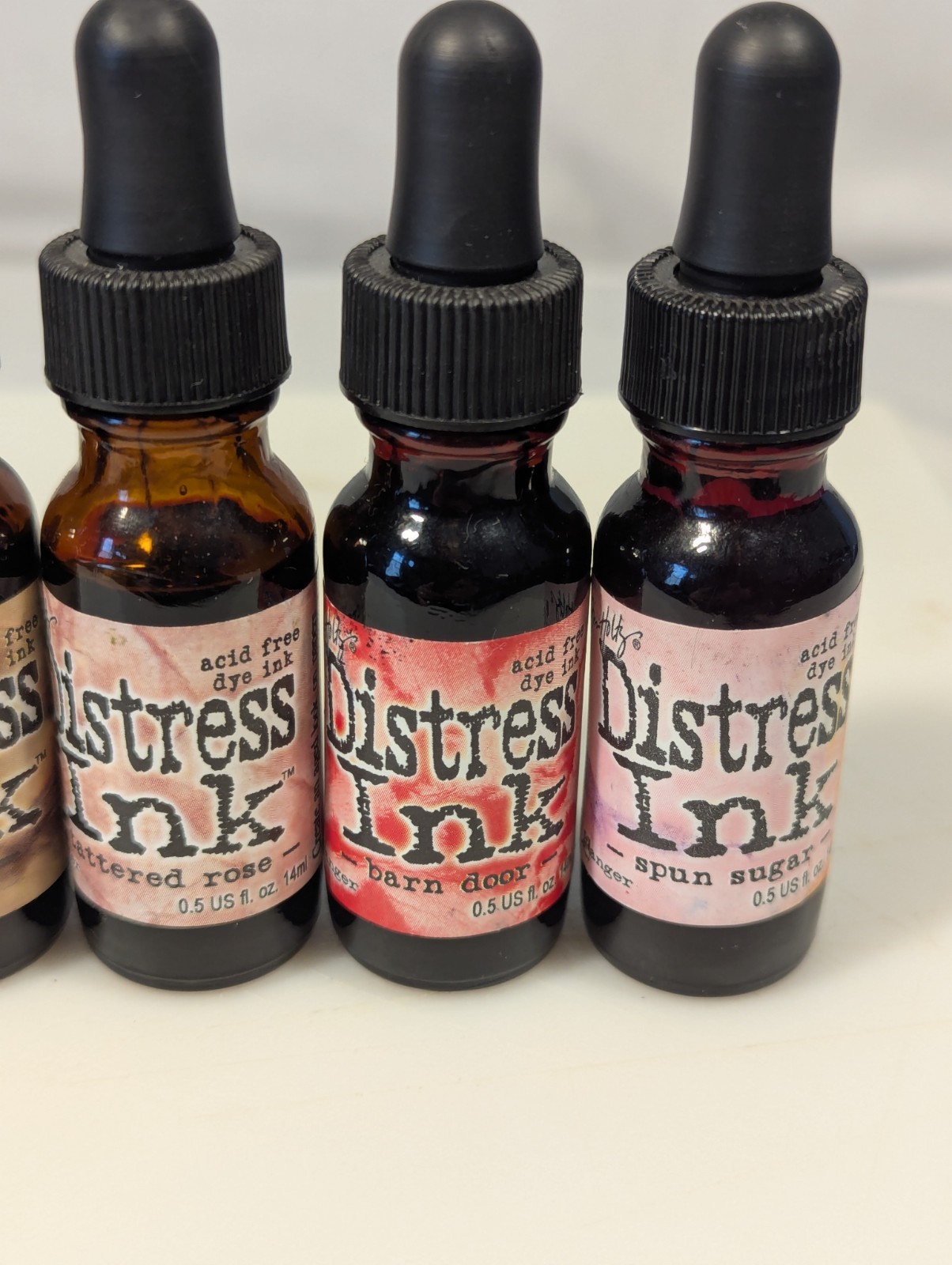 Tim Holtz Distress Adirondack Marvy Stazon Inks Lot of 47 Assorted Colors Used