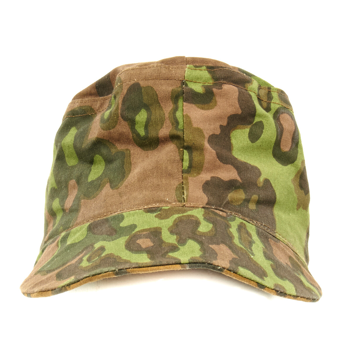 German WWII Reversible M43 Field Cap Oakleaf Pattern A Camouflage- 62cm US 7 3/4