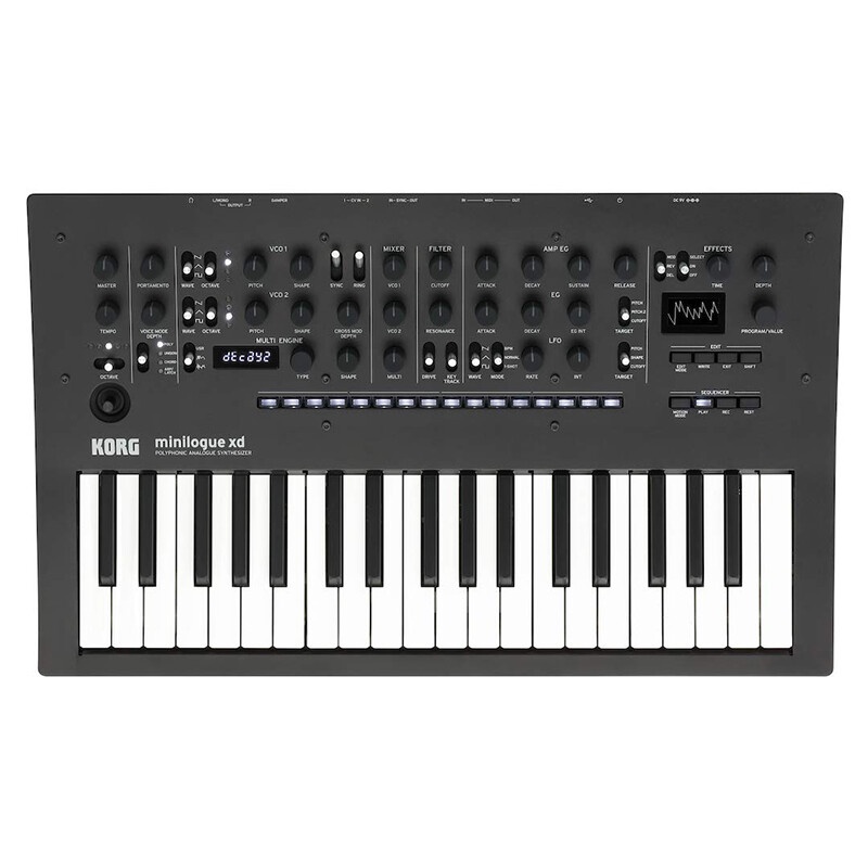 KORG minilogue xd Polyphonic Analog Synthesizer Multi-engine 37-keys Sequencer