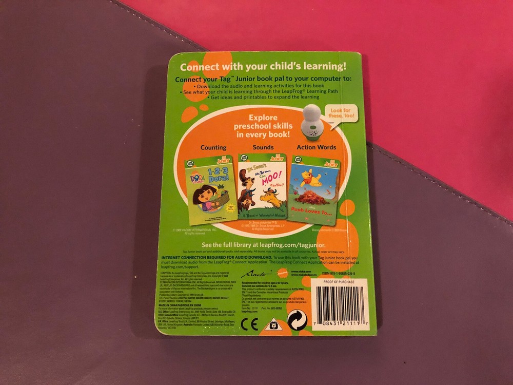 LeapFrog Tag Pen LeapReader Junior Book — THE BACKYARDIGANS: OPPOSITES