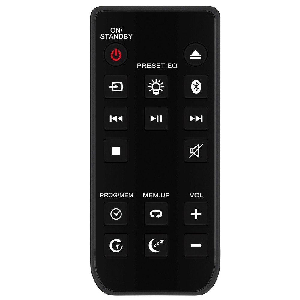 New Replacement Remote Control for Onn CD Player Stereo System 100008725