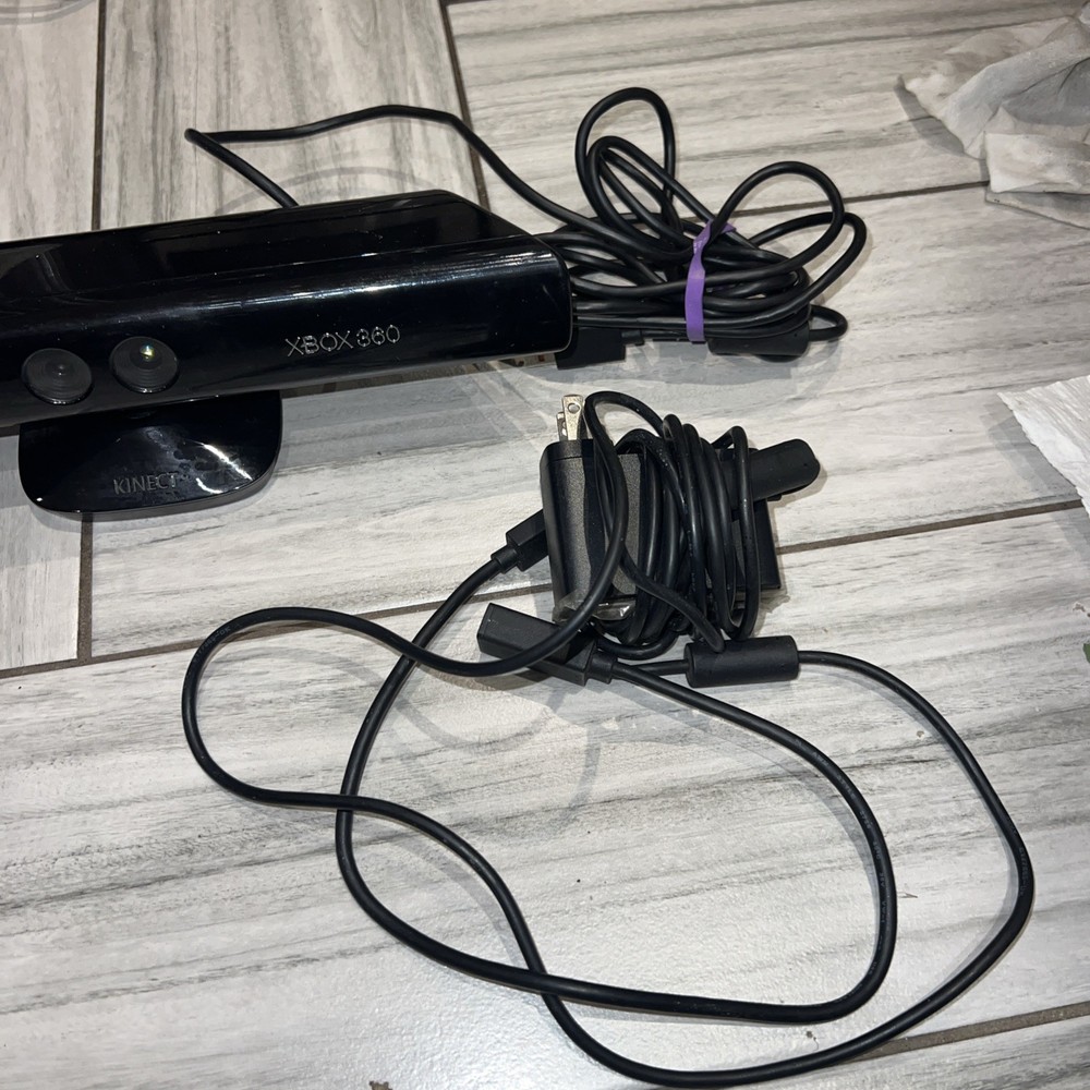 Microsoft Xbox 360 Kinect Black Model 1473