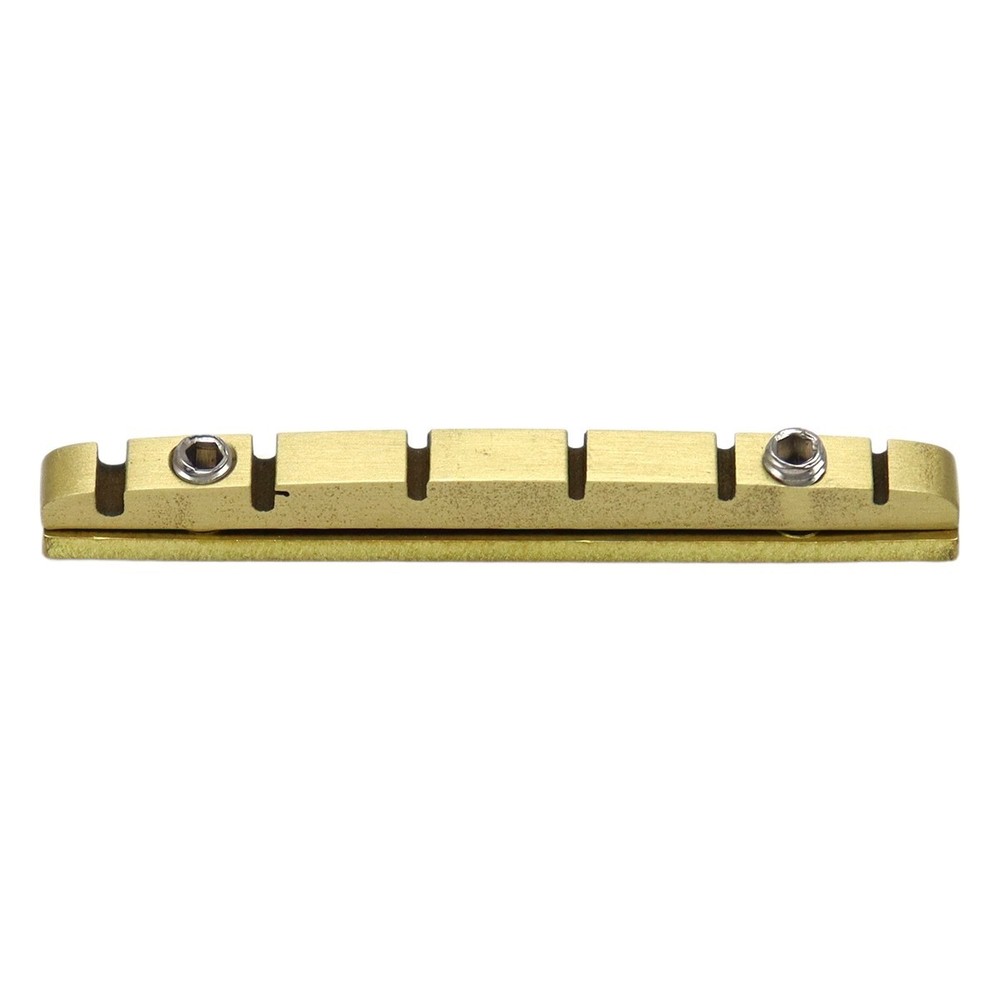 6 String Electric Guitar Nut Adjustable Height Brass Nut 42mm Split Regulation