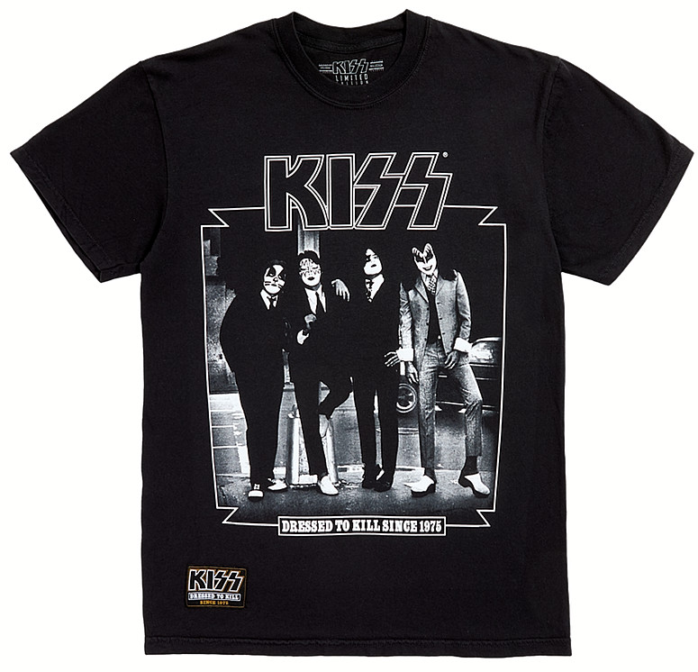 KISS Dressed To Kill 50th Anniversary T-shirt Size Large XL KISSonline Ace NEW