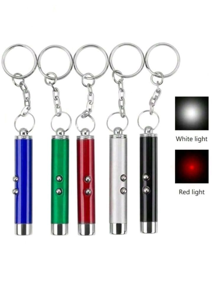 4 Laser Pointer Pens with Flashlight