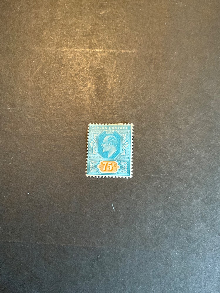 Stamps Ceylon Scott #175 hinged