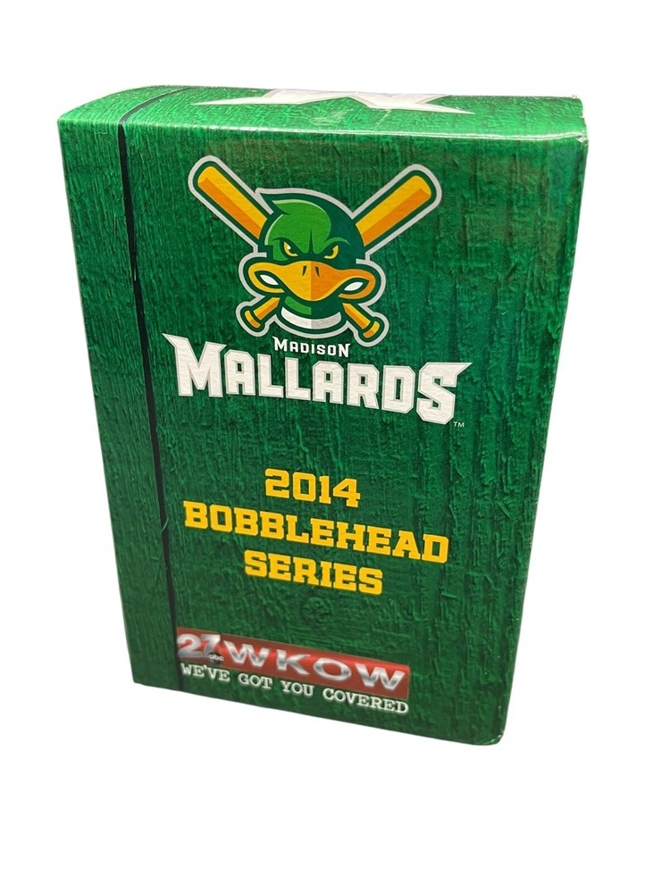 2014 Madison Mallards Max Scherzer Bobblehead Unboxed Baseball