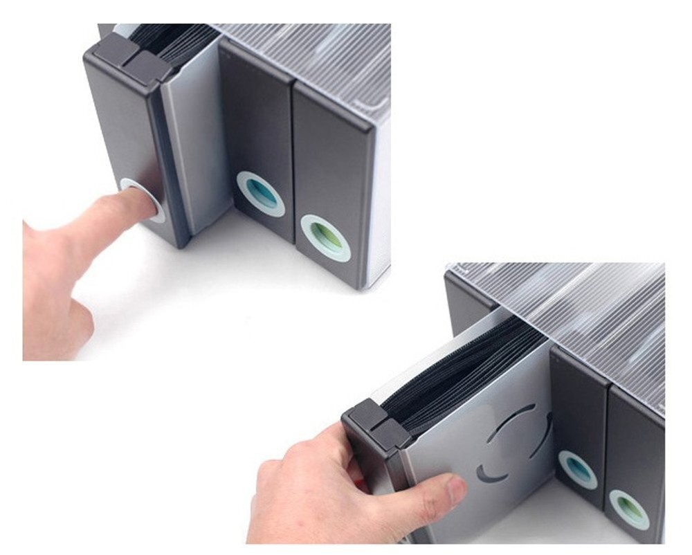 Avec Parade DVD CD storage case large capacity 96 sheets DVD