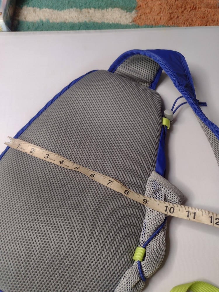Eddie Bauer Ripstop Shoulder Sling Pack Backpack Crossbody Pockets A12