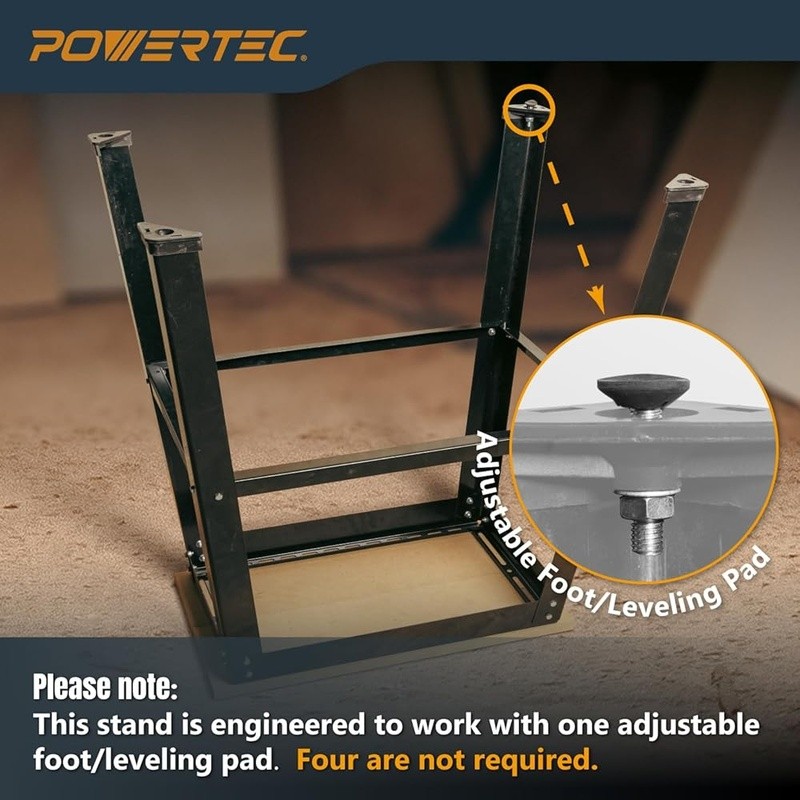Universal Adjustable Workbench Support Compact Power Equipment 500lb Capacity US