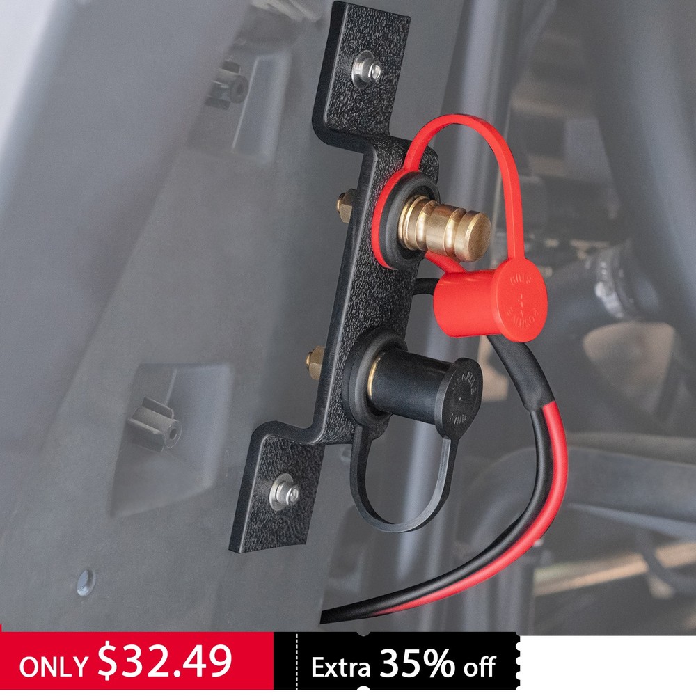 Remote Battery Terminal Relocation Kit Battery Jump Post Universal for UTV ATV