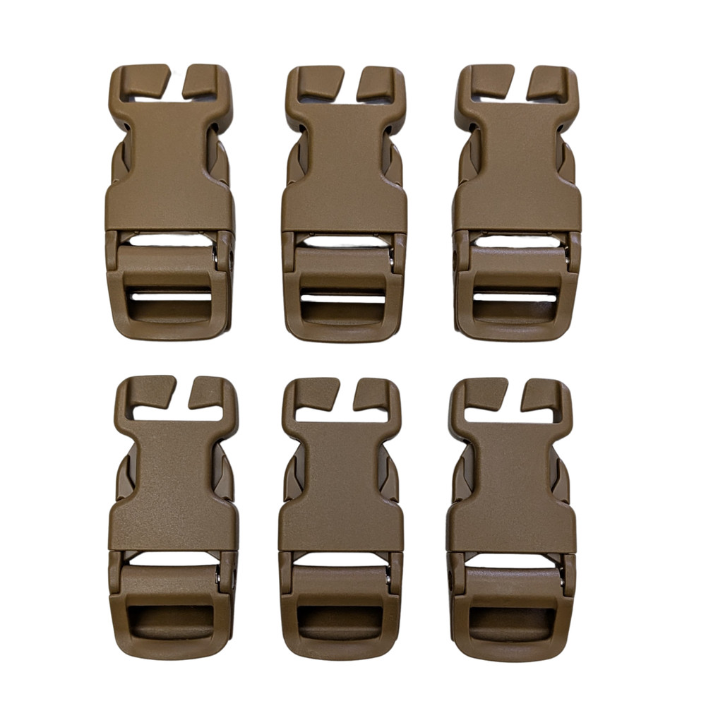 1" Mil-Spec Military Auto Cam Snap Quick Release Backpack Webbing Strap Buckle