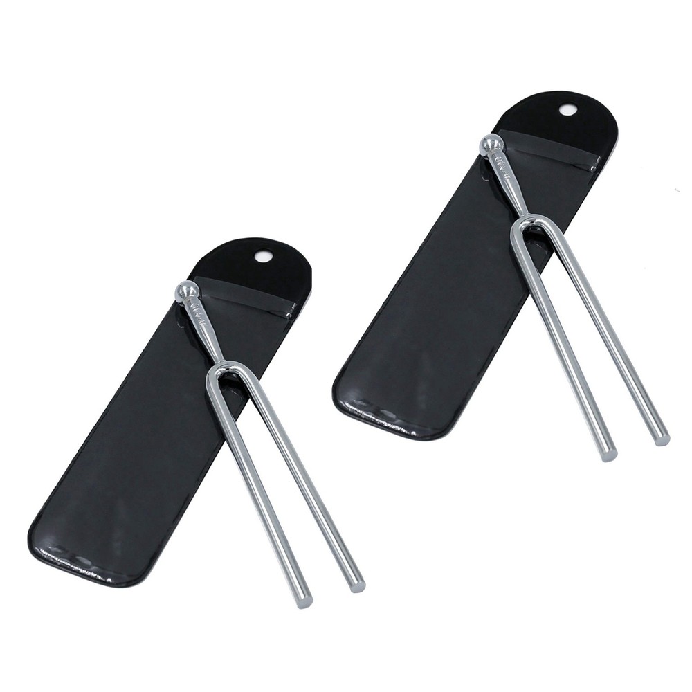2X Tuning Fork with Soft  Case, Standard A 440 Hz D6Z75495