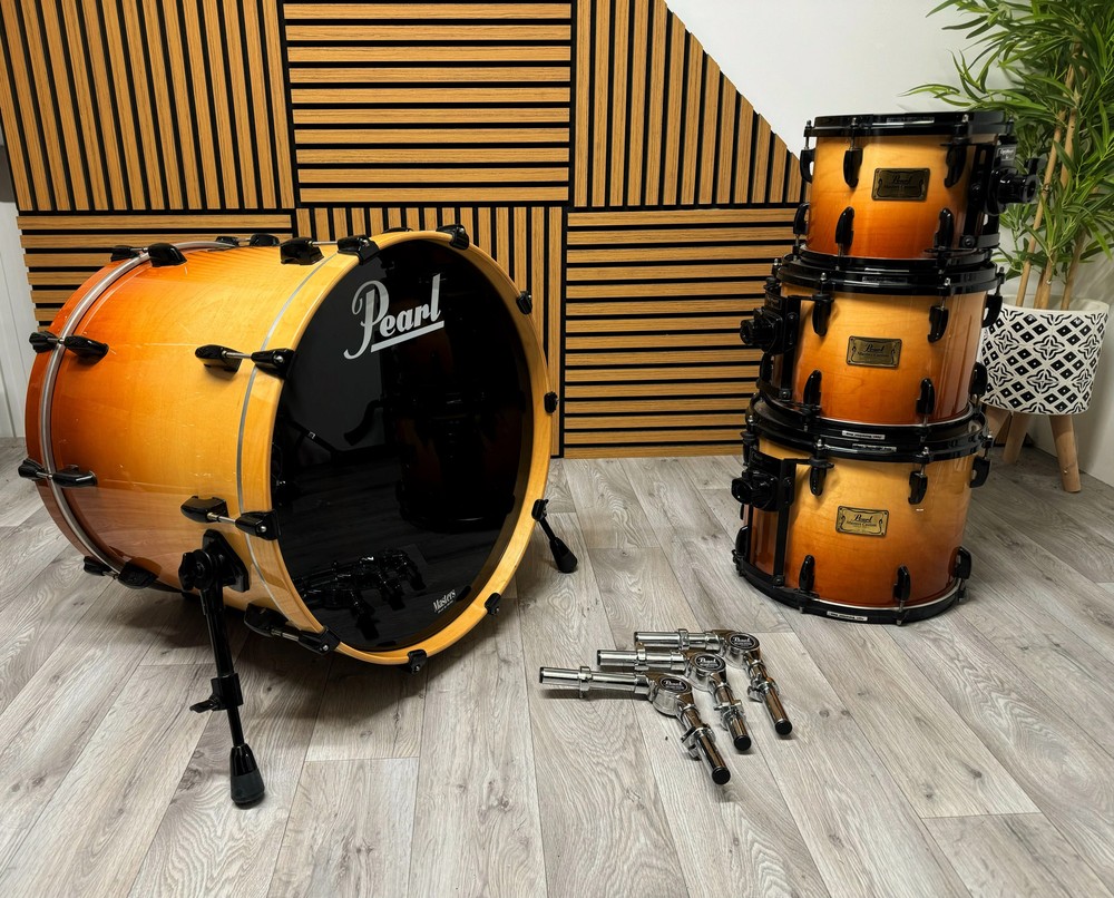 Pearl Masters Custom Maple Shell Drum Kit 4-Piece Shell Pack / 22" #VY