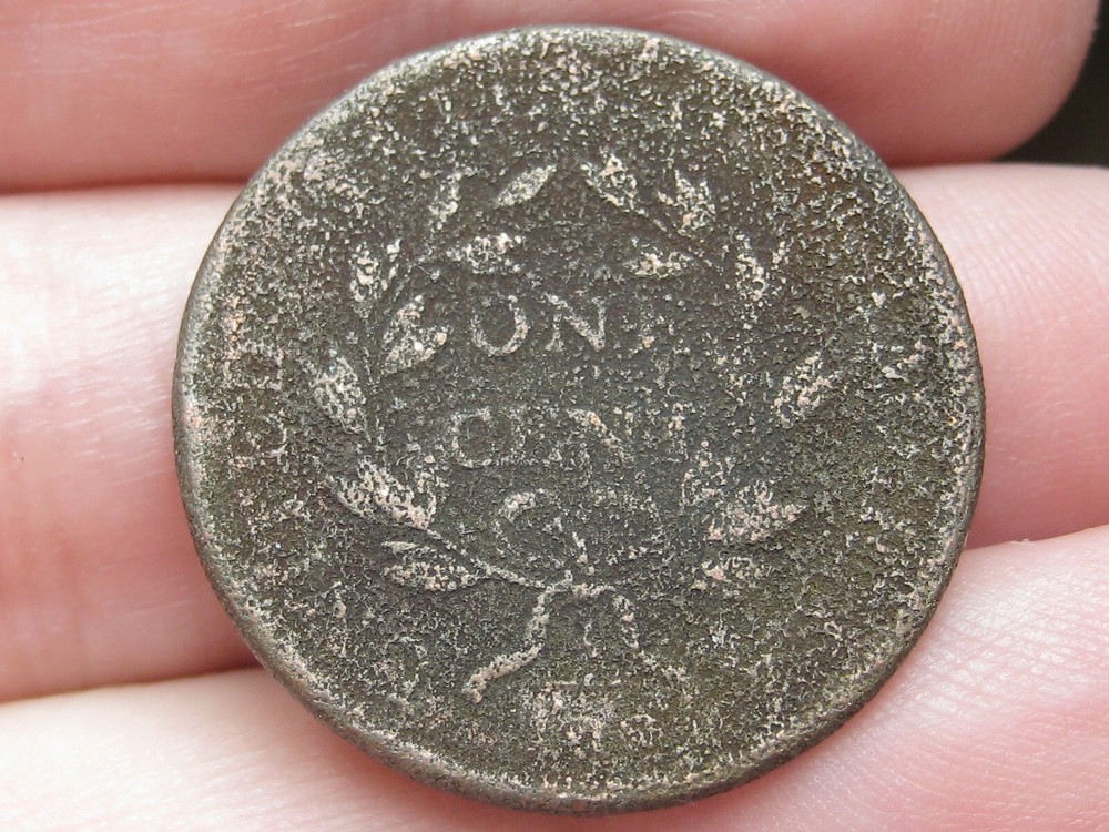 1800-1807 Draped Bust Large Cent Penny- Stemless
