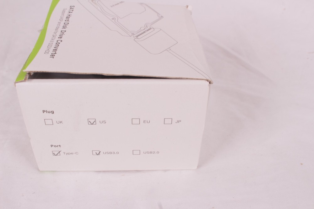 SATA Hard Disk Drive converter - US type C & USB 3.0 - 5 Gbps