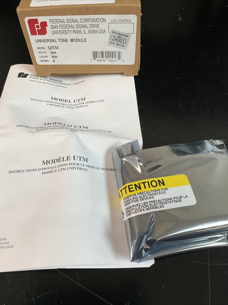 Signal Universal Tone Module Model UTM New In Box
