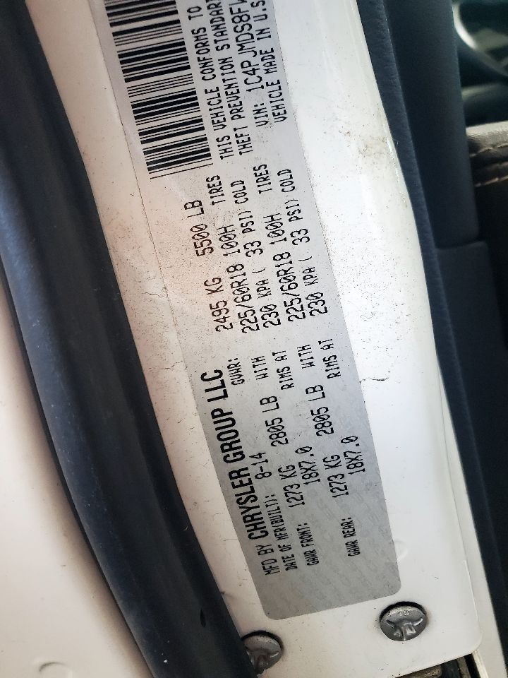 Speedometer Cluster 7" Display Screen Fits 15 CHEROKEE 1824177