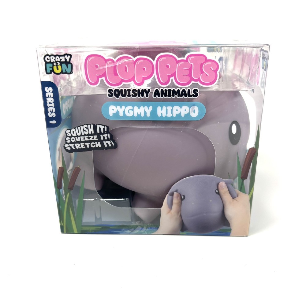 Crazy Fun - Plop Pets Squishy Hippo