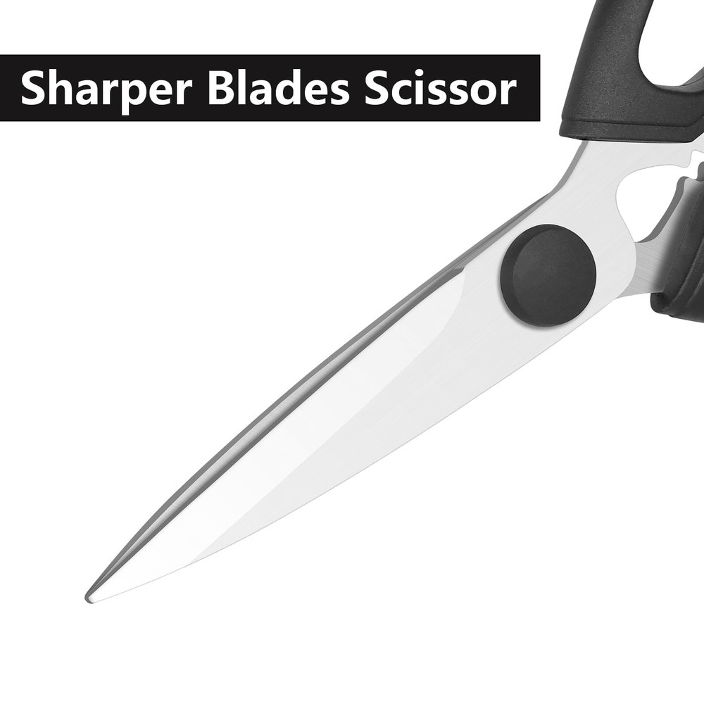 Frepxzlk Kitchen Scissors, Heavy Duty Kitchen Shears with Sharp Stainless Ste...
