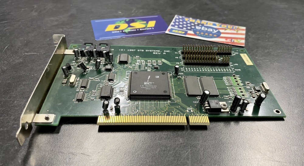 STB Systems DVD Decoder Card 210-0307-001 1X0-0591-305