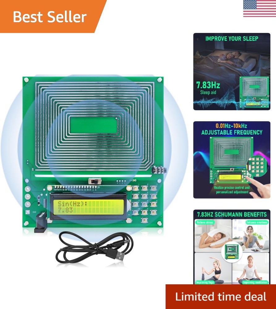 Schumann Wave Resonance Generator - Portable Healing Device for Tranquility