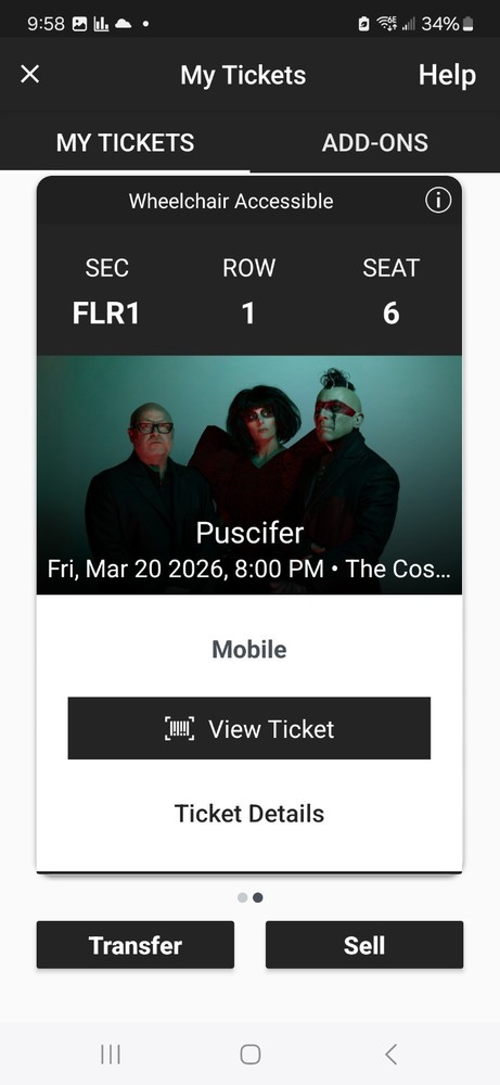 pucifer tickets