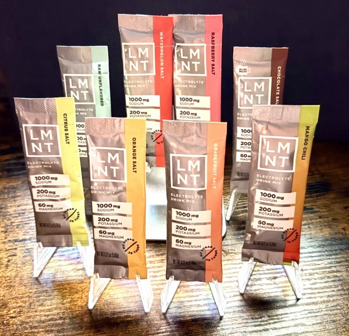 LMNT Electrolytes: 30-Pack Raspberry Salt | ZERO-Sugar | Keto+Paleo | Free Ship